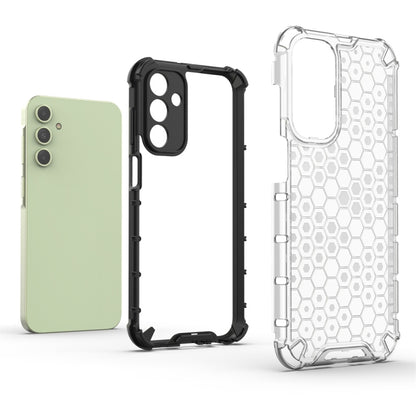 For Samsung Galaxy A15 Shockproof Honeycomb Phone Case(White) - Galaxy Phone Cases by buy2fix | Online Shopping UK | buy2fix