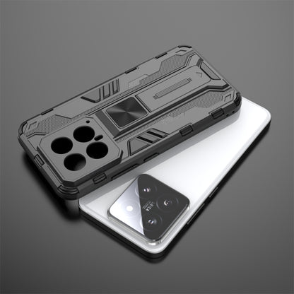 For Xiaomi 14 Supersonic Armor PC Hybrid TPU Phone Case(Silver) - 14 Cases by buy2fix | Online Shopping UK | buy2fix