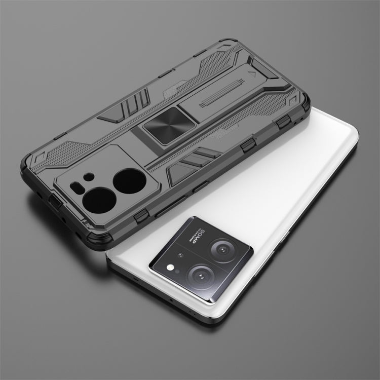 For Xiaomi 13T Supersonic Armor PC Hybrid TPU Phone Case(Black) - Xiaomi Cases by buy2fix | Online Shopping UK | buy2fix