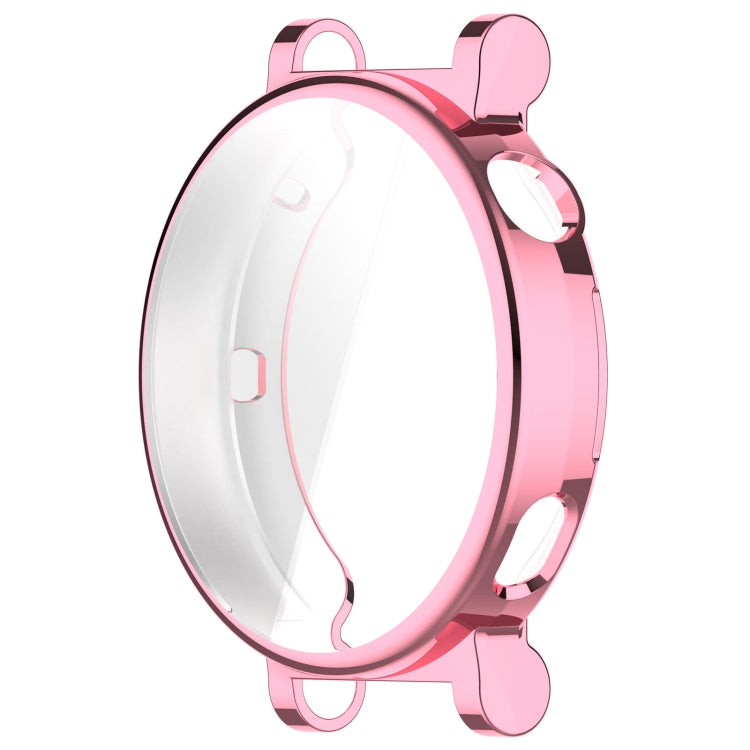 For Huawei Watch GT4 41mm Full Coverage TPU Electroplated Watch Protective Case(Pink) - Watch Cases by buy2fix | Online Shopping UK | buy2fix