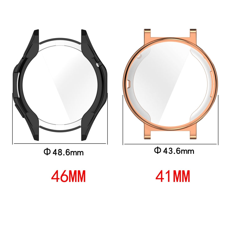 For Huawei Watch GT4 41mm Full Coverage TPU Electroplated Watch Protective Case(Pink) - Watch Cases by buy2fix | Online Shopping UK | buy2fix