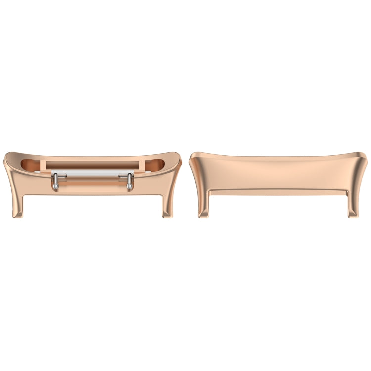 For Honor Watch 4 TMA-L19 1 Pair Metal Watch Band Connector(Rose Gold) - Other Accessories by buy2fix | Online Shopping UK | buy2fix