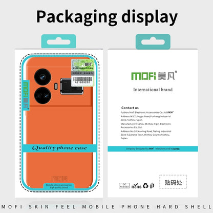 For Realme 12 Pro / 12 Pro+ MOFI Qin Series Skin Feel All-inclusive PC Phone Case(Green) - Realme Cases by MOFI | Online Shopping UK | buy2fix