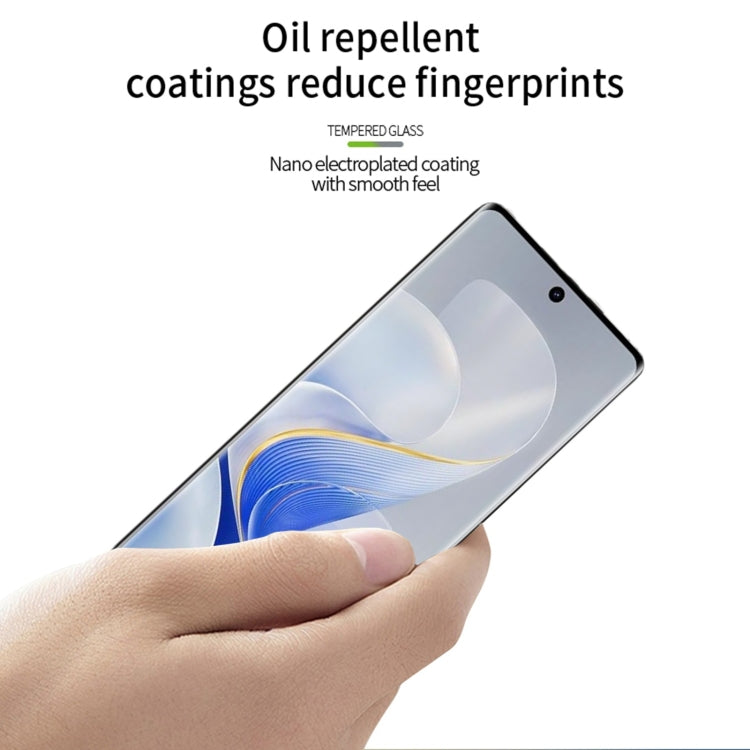 For vivo S19 Pro PINWUYO 9H 3D Hot Bending Tempered Glass Film(Black) - vivo Tempered Glass by PINWUYO | Online Shopping UK | buy2fix