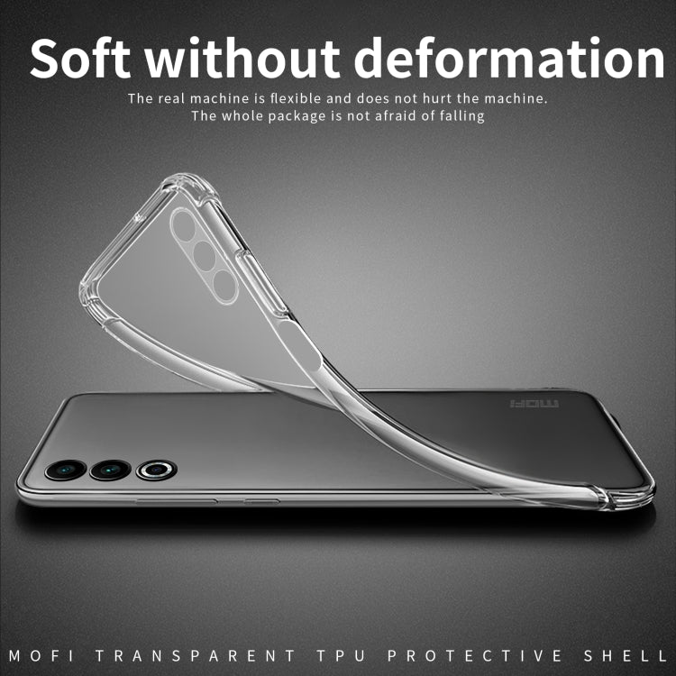 For Meizu 21 MOFI Ming Series Transparent Ultra-thin TPU Phone Case(Transparent) - Meizu by MOFI | Online Shopping UK | buy2fix