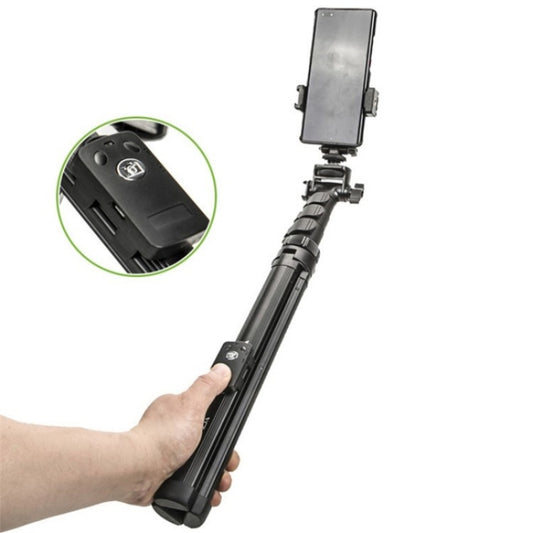 YUNTENG VCT-91666 Bluetooth Selfie Stick Camera Phone Holder Extendable Tripod Stand -  by buy2fix | Online Shopping UK | buy2fix