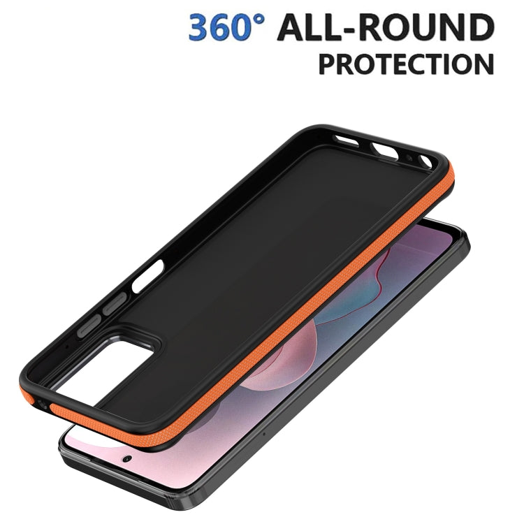 For Motorola Moto G Play 2024 Dual-Color Shockproof TPU Phone Case(Purple) - Motorola Cases by buy2fix | Online Shopping UK | buy2fix