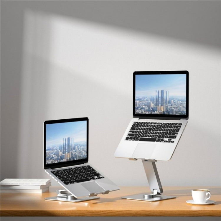 AP-2VS Rotatable Notebook Desktop Stand Aluminum Alloy Foldable Laptop Bracket - Laptop Stand by buy2fix | Online Shopping UK | buy2fix