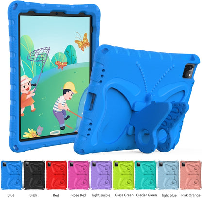 For iPad Pro 11 2024 Butterfly Bracket EVA Shockproof Tablet Case(Blue) - iPad Pro 11 2024 Cases by buy2fix | Online Shopping UK | buy2fix