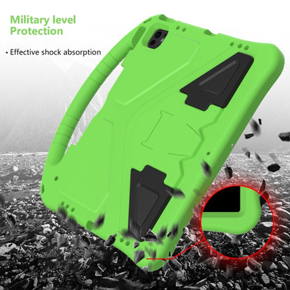 For iPad Air 13 2024 EVA Shockproof Tablet Case with Holder(Green) - iPad Air 13 2024 Cases by buy2fix | Online Shopping UK | buy2fix