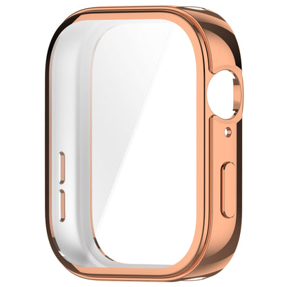 For Huawei Watch Fit 3 Full Coverage TPU Electroplated Watch Protective Case(Rose Gold) - Watch Cases by buy2fix | Online Shopping UK | buy2fix