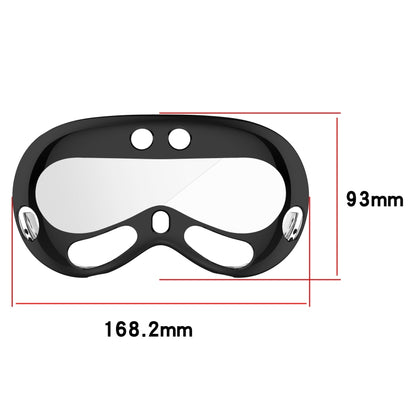 For Apple Vision Pro Electroplated TPU Protective Case VR Glasses Accessories(Sliver) - VR Accessories by buy2fix | Online Shopping UK | buy2fix