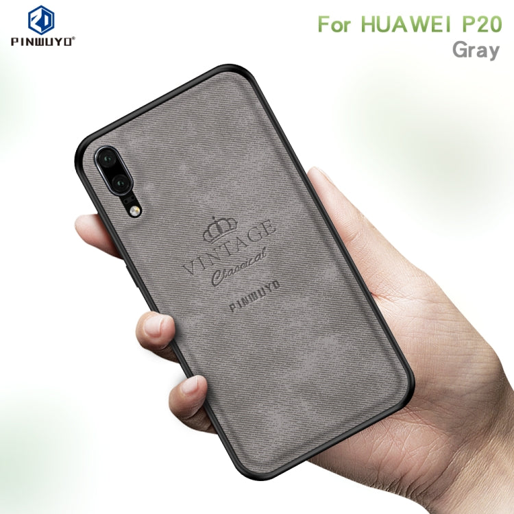 PINWUYO Shockproof Waterproof Full Coverage PC + TPU + Skin Protective Case for Huawei P20(Blue) - ASUS Cases by PINWUYO | Online Shopping UK | buy2fix