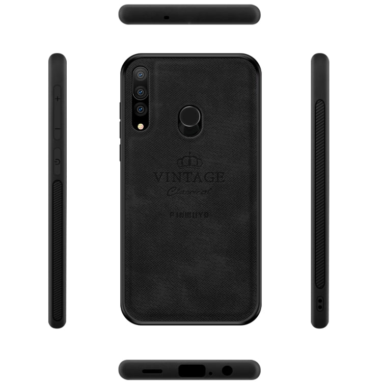 PINWUYO Shockproof Waterproof Full Coverage PC + TPU + Skin Protective Case for Huawei Enjoy 9S / Honor10i / Honor 20i / Honor20 Lite / P Smart+ 2019/ Maimang 8(Black) - Honor Cases by PINWUYO | Online Shopping UK | buy2fix