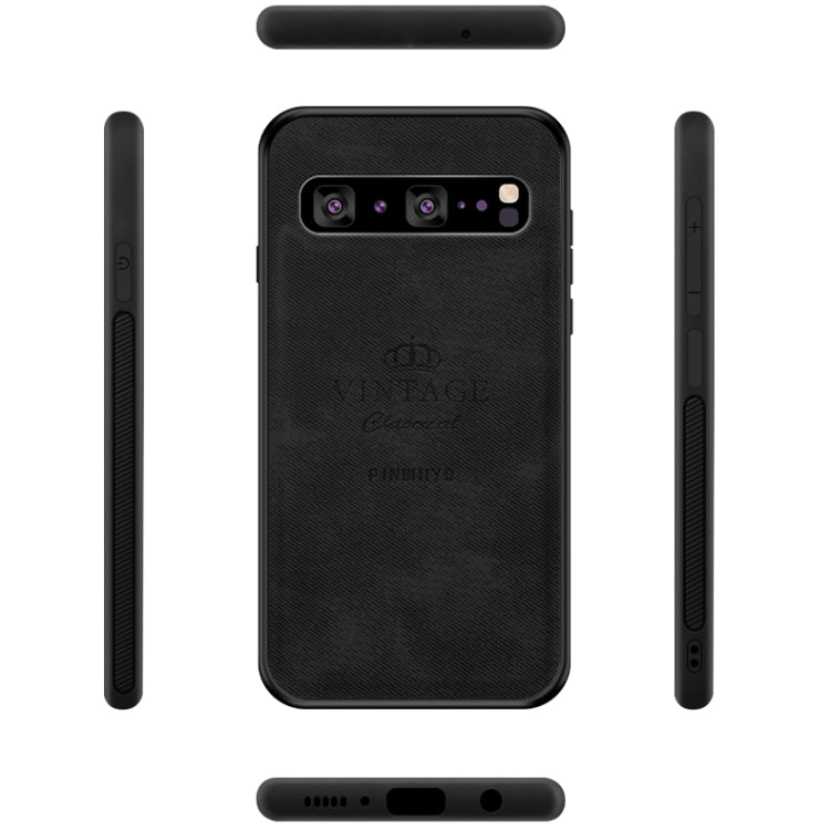 PINWUYO Shockproof Waterproof Full Coverage PC + TPU + Skin Protective Case for Galaxy S10 5G(Red) - Galaxy Phone Cases by PINWUYO | Online Shopping UK | buy2fix