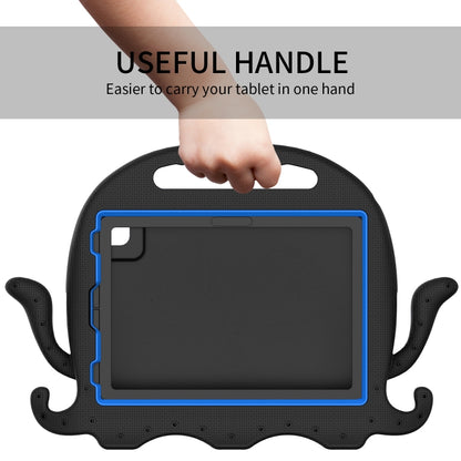 For iPad Air 11 2024 Octopus Style EVA Hybrid PC Shockproof Tablet Case with Strap(Black) - iPad Air 11 2024 Cases by buy2fix | Online Shopping UK | buy2fix