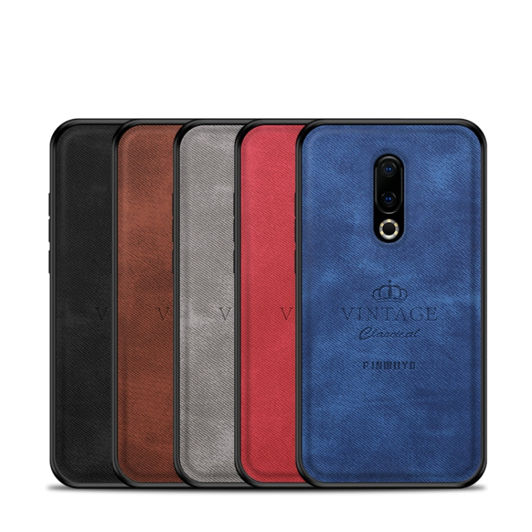 PINWUYO Shockproof Waterproof Full Coverage PC + TPU + Skin Protective Case for Meizu 16 Plus(Blue) - Meizu by PINWUYO | Online Shopping UK | buy2fix