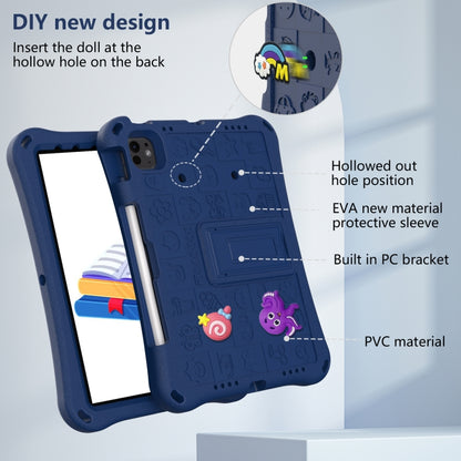 For iPad Pro 11 2024 Hi Baby EVA Full Body Tablet Case with Strap(Navy Blue) - iPad Pro 11 2024 Cases by buy2fix | Online Shopping UK | buy2fix