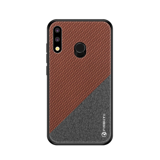 PINWUYO Honors Series Shockproof PC + TPU Protective Case for Huawei P30 Lite / Nova 4e(Brown) - Huawei Cases by PINWUYO | Online Shopping UK | buy2fix