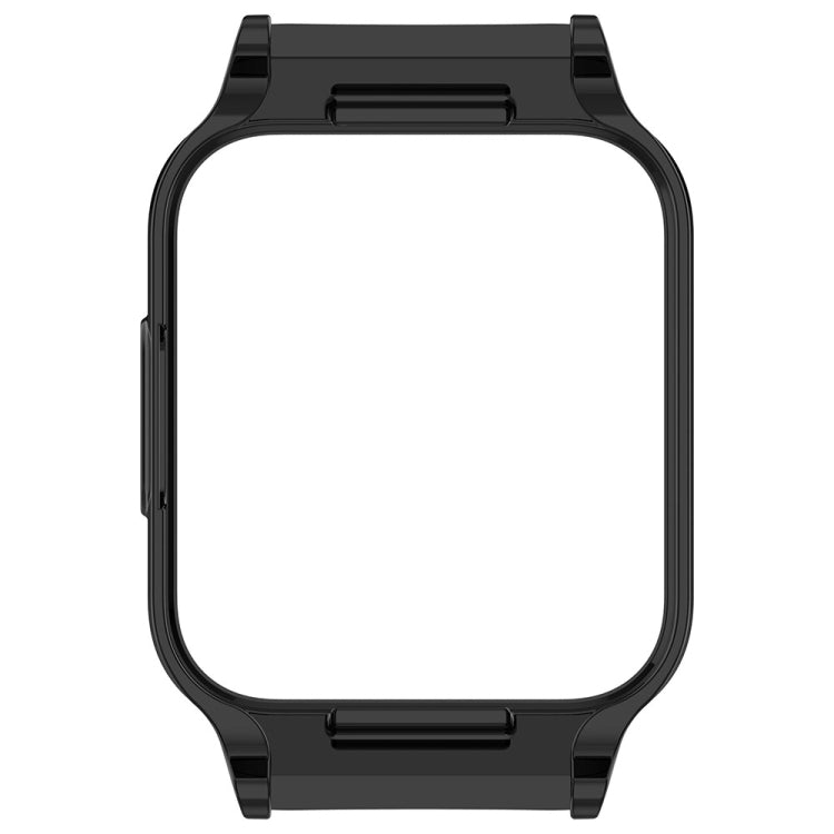 For Redmi Watch 3 Half Pack PC Watch Protective Case(Black) - Watch Cases by buy2fix | Online Shopping UK | buy2fix