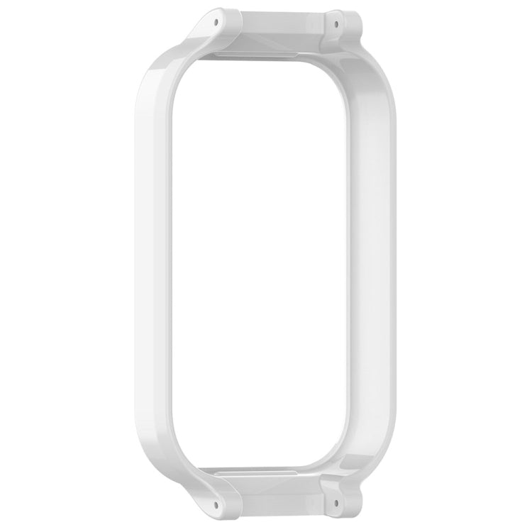 For Xiaomi Smart Band 8 Active Half Pack PC Watch Protective Case(White) - Watch Cases by buy2fix | Online Shopping UK | buy2fix