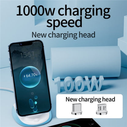 K18 Universal Desktop Stand 15W Wireless Fast Charging Phone Charger(White) - Wireless Charger by buy2fix | Online Shopping UK | buy2fix