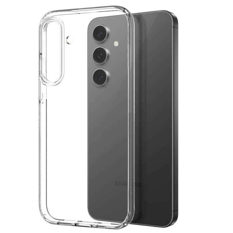 For Samsung Galaxy S25 5G NORTHJO TPU Case with Screen and Lens Film, Support Fingerprint Unlock(Transparent) - Galaxy S25 5G Cases by NORTHJO | Online Shopping UK | buy2fix