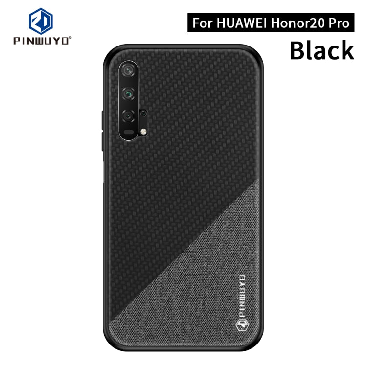 PINWUYO Honors Series Shockproof PC + TPU Protective Case for Huawei Honor 20 Pro(Red) - Honor Cases by PINWUYO | Online Shopping UK | buy2fix