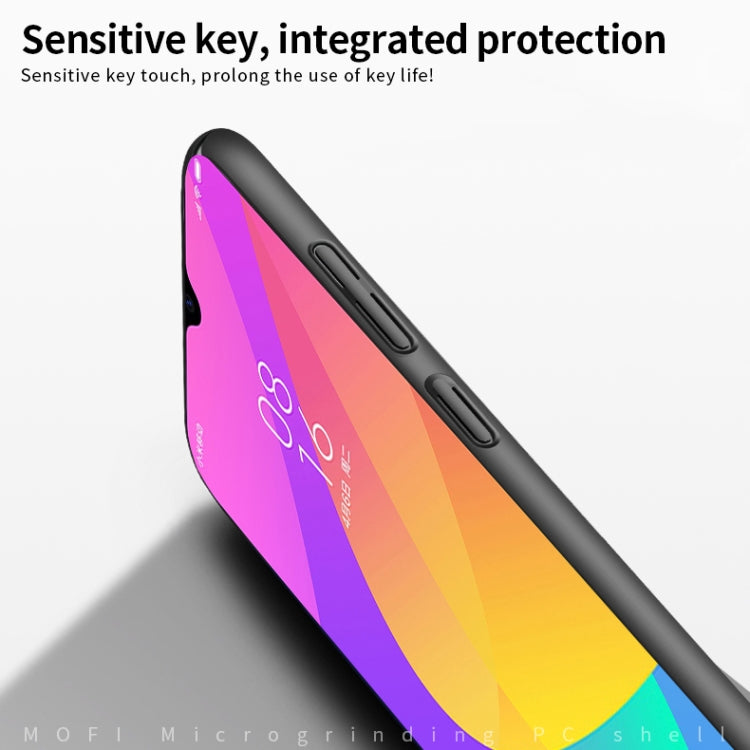 MOFI Frosted PC Ultra-thin Hard Case for Xiaomi CC9(Black) - Xiaomi Cases by MOFI | Online Shopping UK | buy2fix