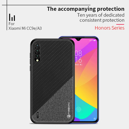 PINWUYO Honors Series Shockproof PC + TPU Protective Case for Xiaomi Mi CC9e / A3(Black) - Xiaomi Cases by PINWUYO | Online Shopping UK | buy2fix