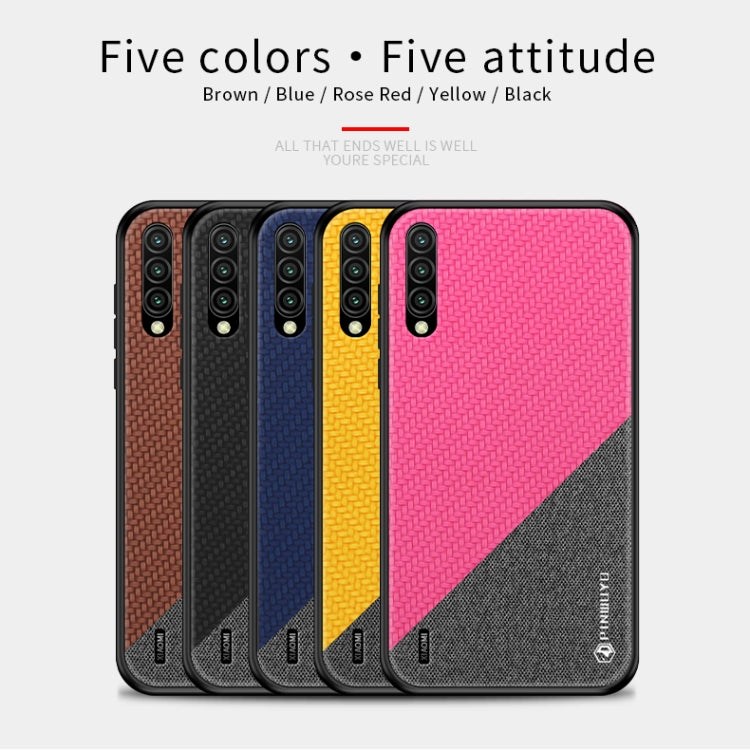 PINWUYO Honors Series Shockproof PC + TPU Protective Case for Xiaomi Mi CC9e / A3(Black) - Xiaomi Cases by PINWUYO | Online Shopping UK | buy2fix