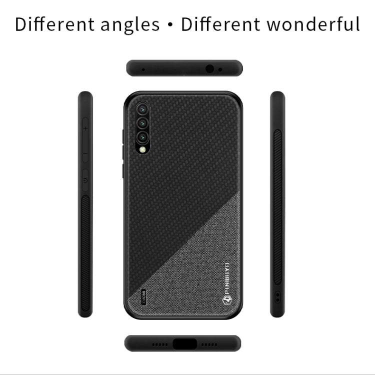 PINWUYO Honors Series Shockproof PC + TPU Protective Case for Xiaomi Mi CC9e / A3(Black) - Xiaomi Cases by PINWUYO | Online Shopping UK | buy2fix