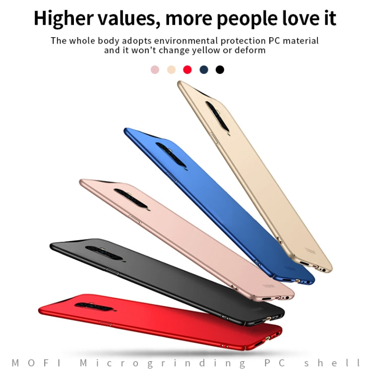 For OPPO Reno2 MOFI Frosted PC Ultra-thin Hard Case(Red) - OPPO Cases by MOFI | Online Shopping UK | buy2fix