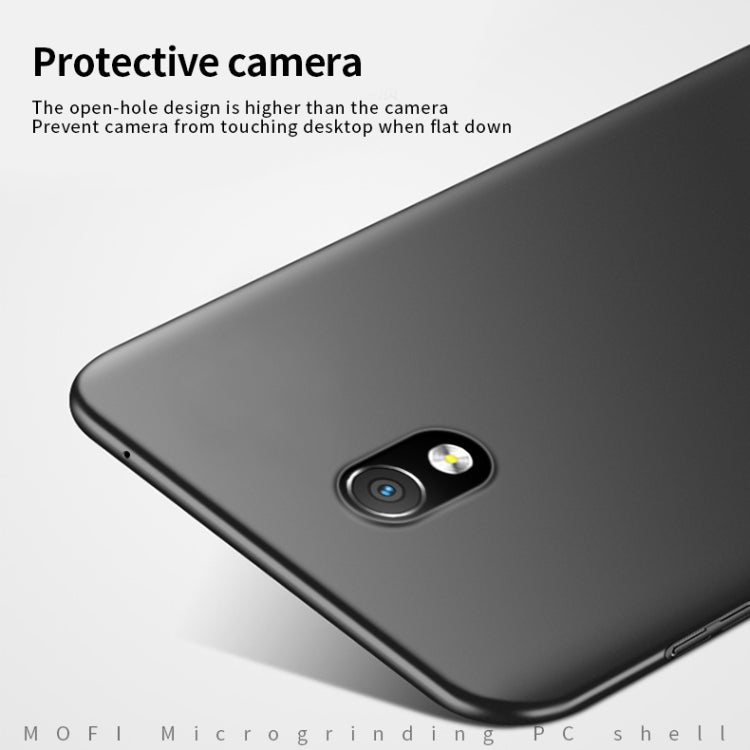 For Xiaomi RedMi 8A MOFI Frosted PC Ultra-thin Hard Case(Black) - Xiaomi Cases by MOFI | Online Shopping UK | buy2fix