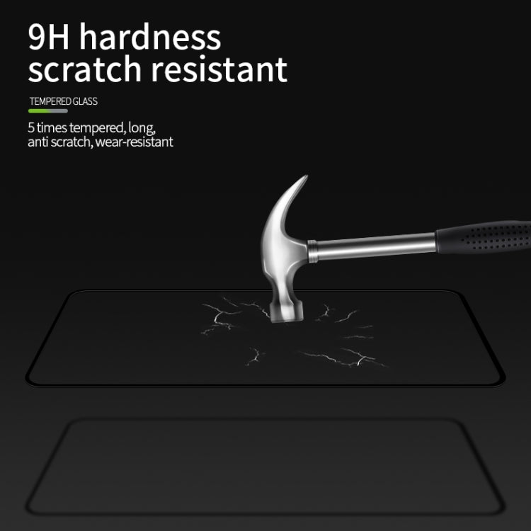 For Galaxy A81 / Note 10 Lite MOFI 9H 2.5D Full Screen Tempered Glass Film(Black) - Galaxy Tempered Glass by MOFI | Online Shopping UK | buy2fix