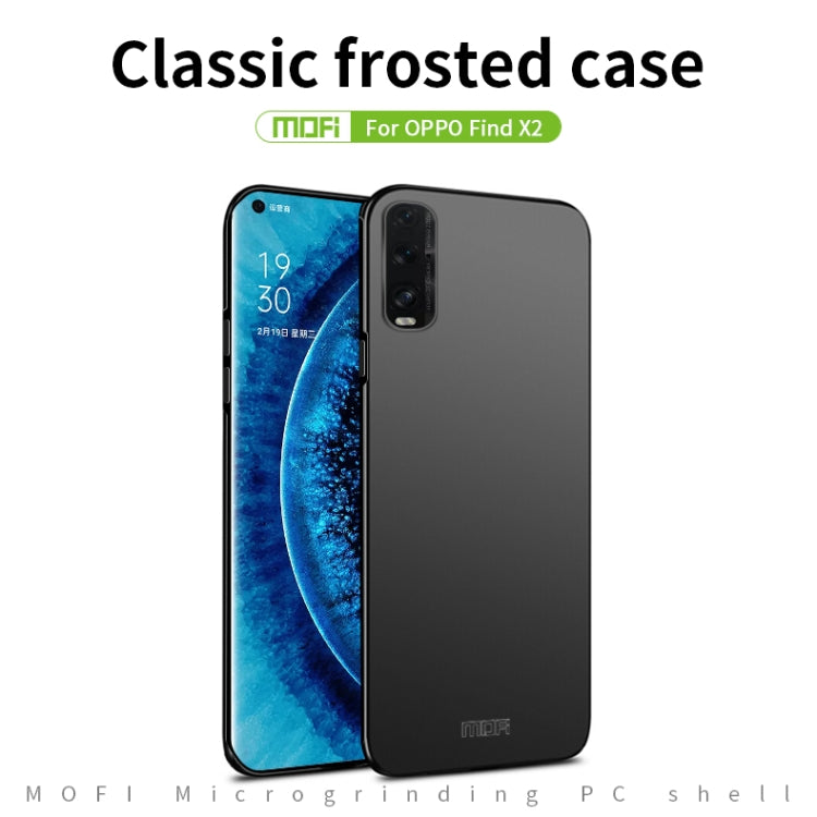 For OPPO Find X2 MOFI Frosted PC Ultra-thin Hard Case(Rose gold) - OPPO Cases by MOFI | Online Shopping UK | buy2fix