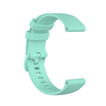 For Garmin Vivoactive 4 22mm Silicone Watch Band(Teal Green) - Watch Bands by buy2fix | Online Shopping UK | buy2fix