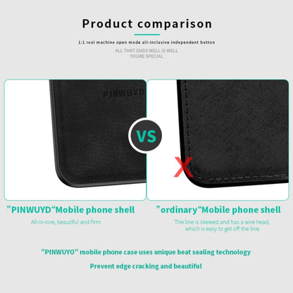 For Xiaomi Redmi K30 PINWUYO Zun Series PC + TPU + Skin Waterproof And Anti-fall All-inclusive Protective Shell(Black) - Xiaomi Cases by PINWUYO | Online Shopping UK | buy2fix