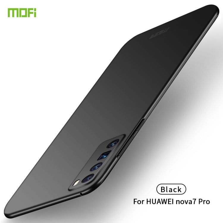 For Huawei Nova 7 Pro MOFI Frosted PC Ultra-thin Hard Case(Black) - Huawei Cases by MOFI | Online Shopping UK | buy2fix