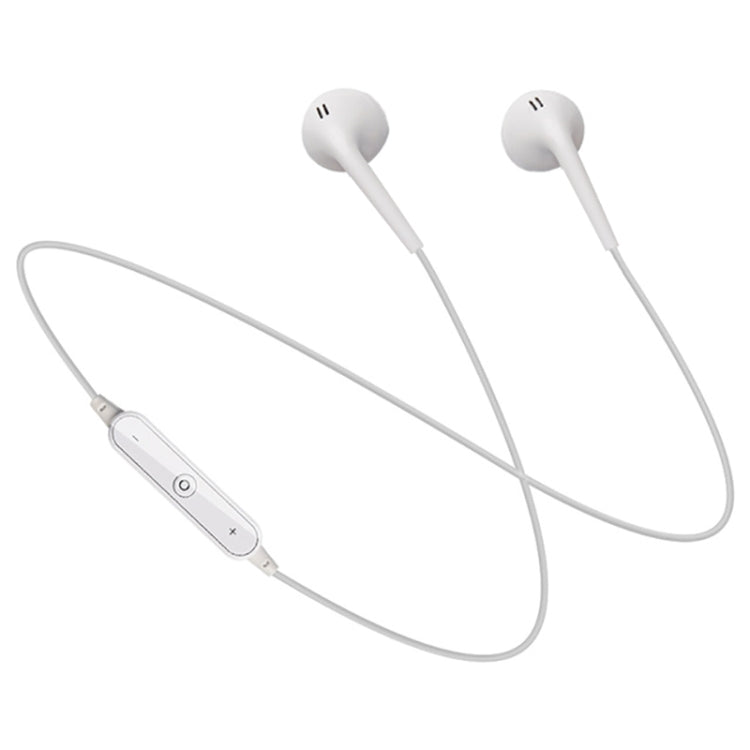 S6 Sport Wireless Bluetooth Earphone for iPhone / Xiaomi / Huawei, with Mic(Black) - Neck-mounted Earphone by buy2fix | Online Shopping UK | buy2fix