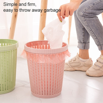 Household Removable Plastic Trash Bin Built-in Trash Bag Box(Pink) - Trash Bin & Bags by buy2fix | Online Shopping UK | buy2fix