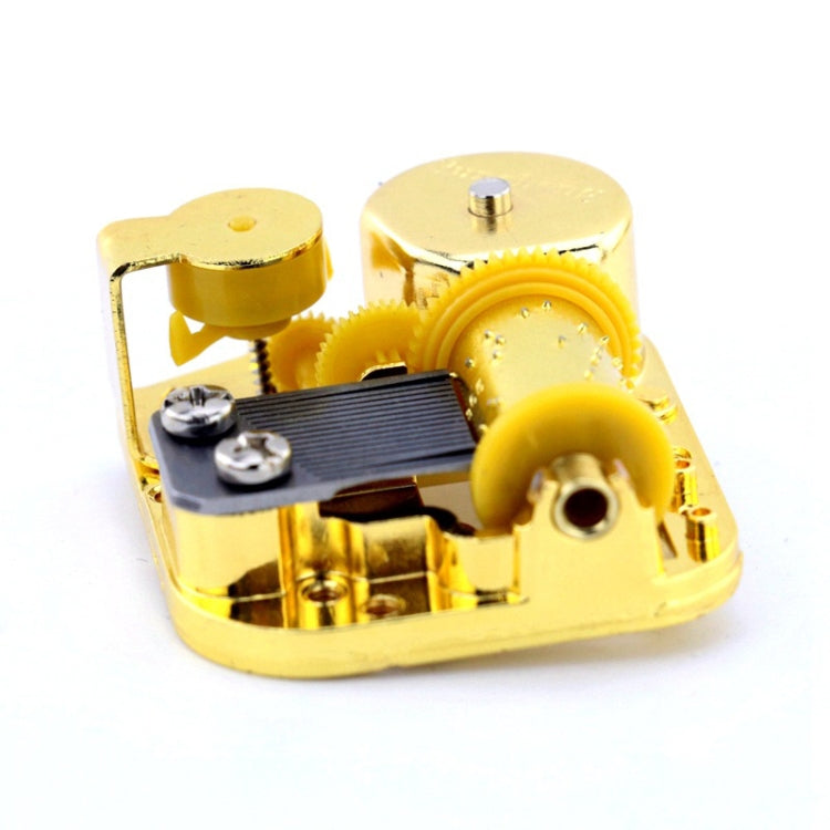 Eight-tone Gold-plated Bar Repair Parts DIY Sky City Paperback Music Box(Ode to Joy) - Music Box by buy2fix | Online Shopping UK | buy2fix