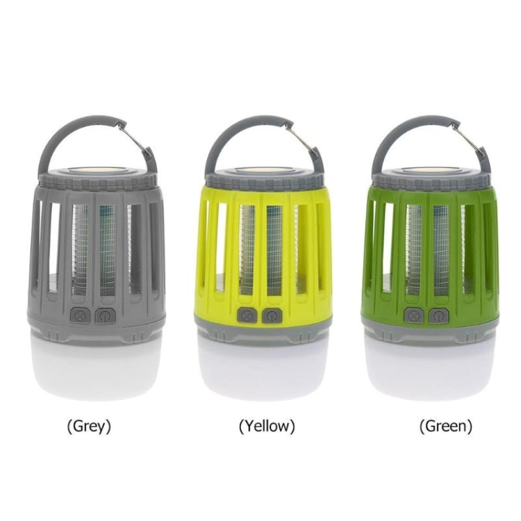 Solar Power Mosquito Killer Outdoor Hanging Camping Anti-insect Insect Killer, Color:Gray+ Solar Panel - Outdoor Insect Repellent by buy2fix | Online Shopping UK | buy2fix