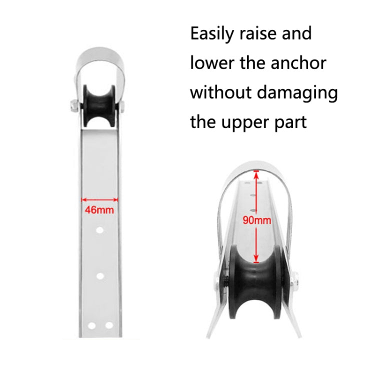 316 Stainless Steel Marine Yacht Anchor Bracket - Marine Accessories & Parts by buy2fix | Online Shopping UK | buy2fix