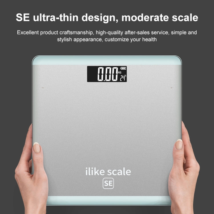 ISCALE SE Human Body Intelligent Electronic Scale Household Weight Scale Adult Body Fat Scale(Rose Gold) - Body Scales by buy2fix | Online Shopping UK | buy2fix