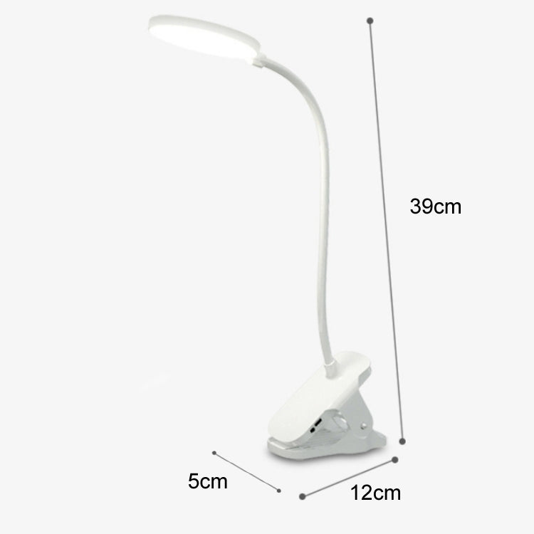 Charging 800mAh LED Clip Desk Lamp USB Eye Protection Bedside Lamp - Desk Lamps by buy2fix | Online Shopping UK | buy2fix