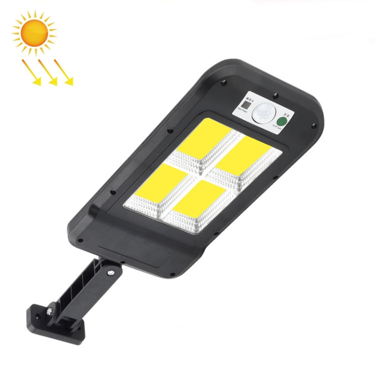 Solar Wall Light Outdoor Waterproof Human Body Induction Garden Lighting Household Street Light 4 x 40COB - Solar Lights by buy2fix | Online Shopping UK | buy2fix