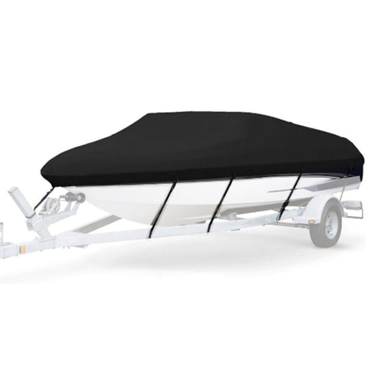 210D Waterproof Boat Cover Speedboat Towed Fishing V-Shaped Boat Cover Rain And Sun Protection Cover, Specification: 14-16FT 530x290cm - Marine Accessories & Parts by buy2fix | Online Shopping UK | buy2fix