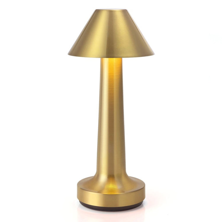 JB-TD001 LED Touch Table Lamp Cafe Restaurant Decoration Night Light, Specification: EU Plug(Golden) - Bedside Light by buy2fix | Online Shopping UK | buy2fix