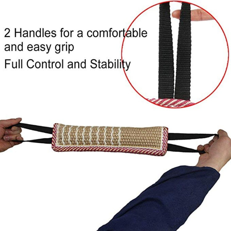 Dog Training Hemp Bite Stick Dog Bite Stick Dog Training Supplies(A1) - Training Aids by buy2fix | Online Shopping UK | buy2fix